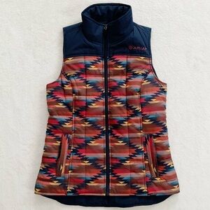 Ariat REAL Crius Insulated Vest Mirage Print Sz Small